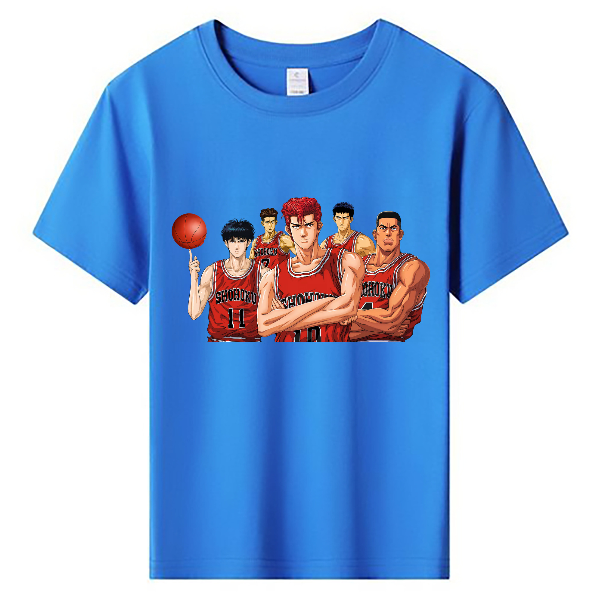 （画像用） SLAM DUNK／スラムダンク 綿100％キッズTシャツ（フロントプリント）